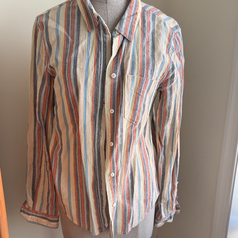 Striped Multicolor Women’s  Shirt
